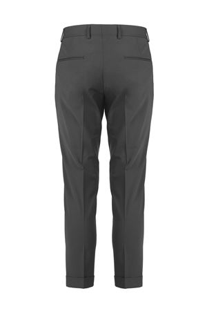 Dark grey wool-blend Alexander trousers BE ABLE | 24WALEXANDERSHORTERRISVFPDOGRIGIOSCURO